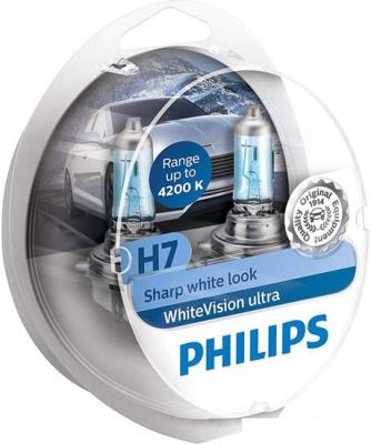 Автомобильные лампы Philips H7 WhiteVision 2шт