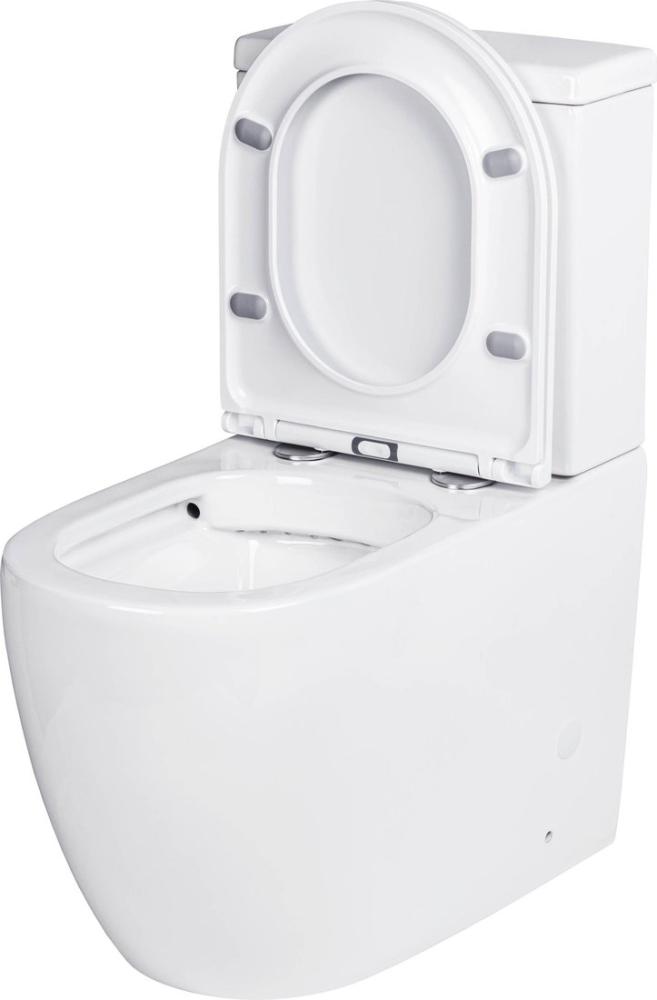 Унитаз напольный Roxen Antares Rimless Soft Close 600185-01