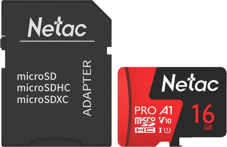 Карта памяти Netac P500 Extreme Pro 16GB NT02P500PRO-016G-R (с адаптером) Карта памяти Netac P500 Extreme Pro 16GB NT02P500PRO-016G-R (с адаптером)