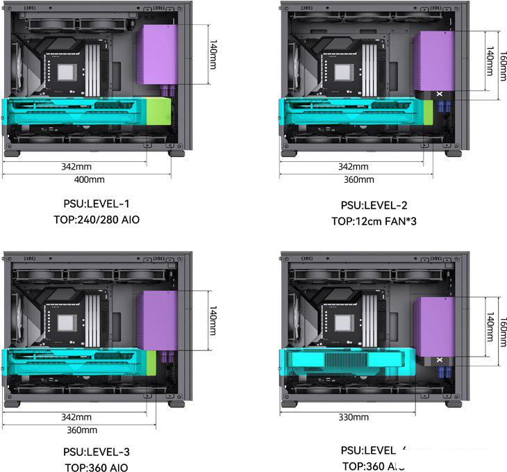 Корпус Jonsbo D31 Mesh (черный)