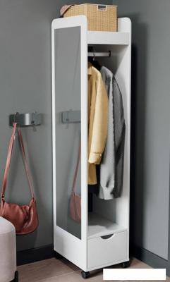 Вешалка для одежды Трия Лайт (белый глянец)