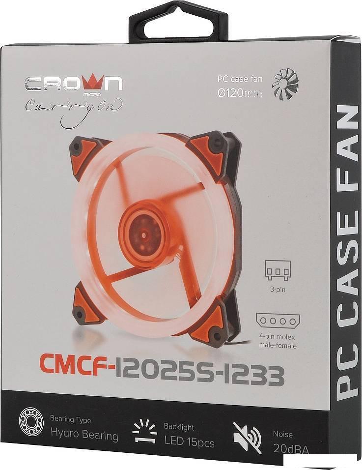 Вентилятор для корпуса CrownMicro CMCF-12025S-1233