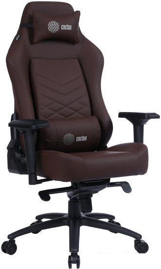 Игровое (геймерское) кресло CACTUS CS-CHR-0112BR (коричневый)