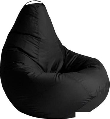 Бескаркасная мебель Kreslomeshki Груша XXL G-130x90-CH (черный)