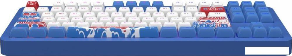 Клавиатура Red Square Alumix TKL Classic Pakuru (белый, g3ms Aquamarine)