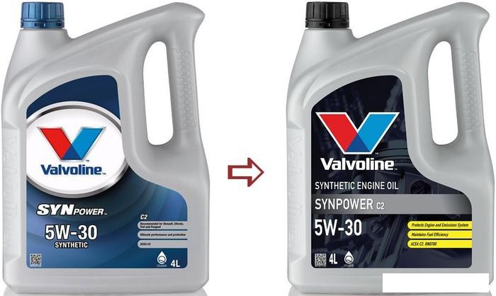 Моторные масла Valvoline Synpower DX1 5W-30 5л