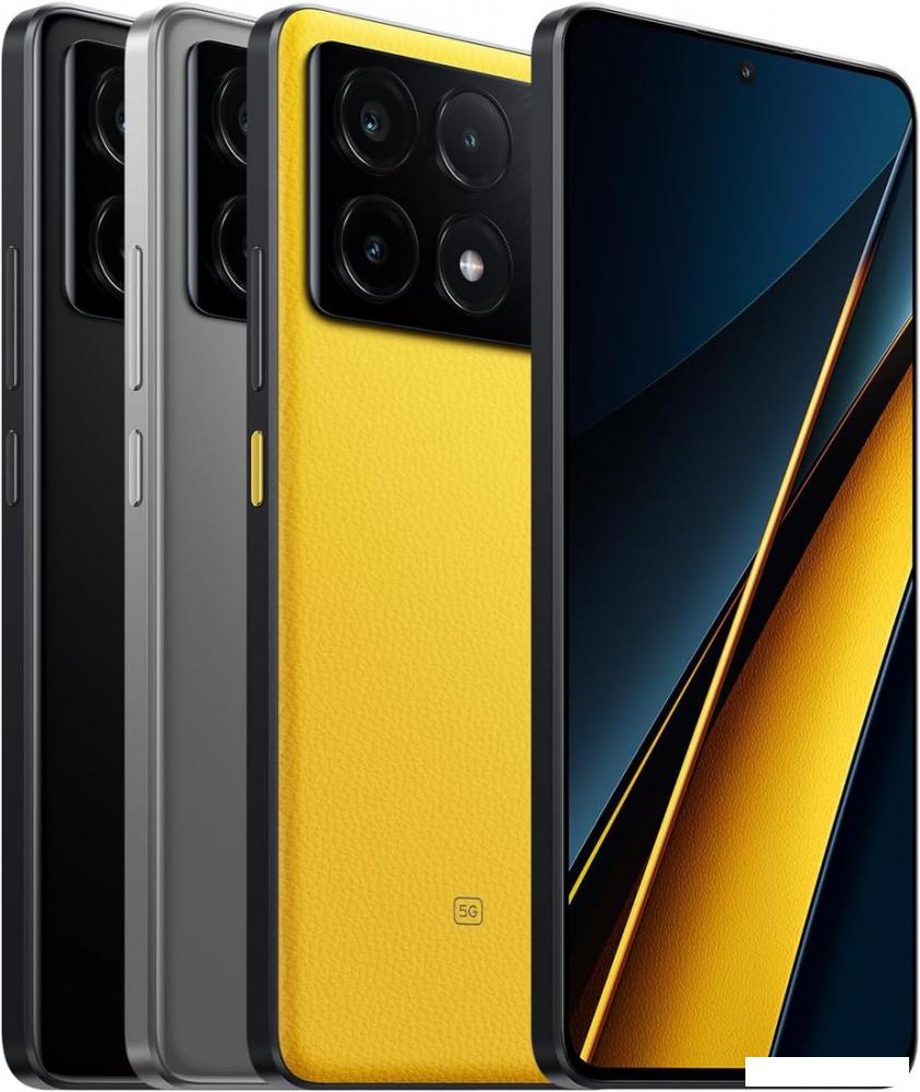 Телефон POCO X6 Pro 12GB/512GB с NFC международная версия (черный)