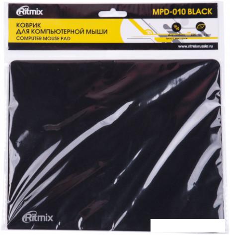 Коврик для мыши Ritmix MPD-010 (черный)