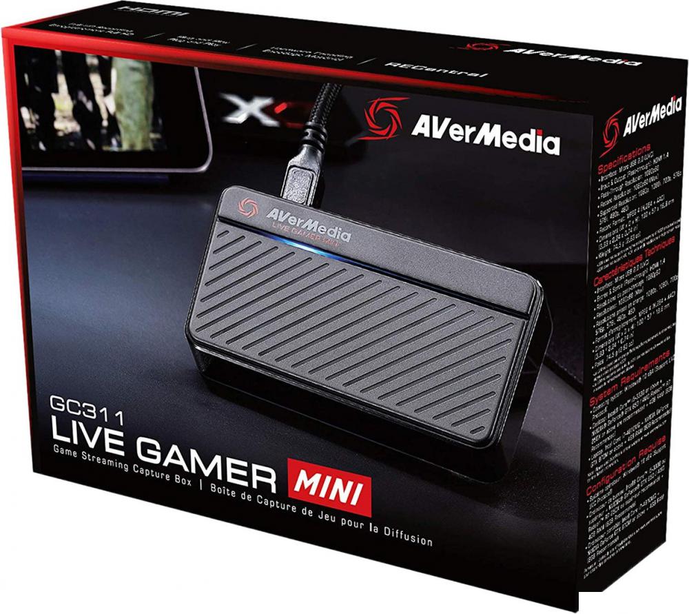 Устройство видеозахвата AverMedia Live Gamer Mini GC311