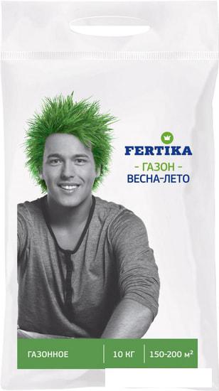 Удобрения Fertika Газонное NPK 11,3:12:26+микро весна-лето 10 кг