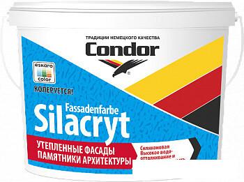 Краска Condor Fassadenfarbe Silacryt 15 кг (белый матовый)