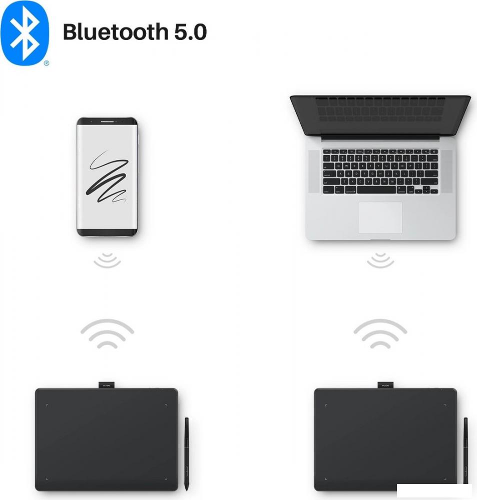 Графический планшет Huion Inspiroy Frego M L610 (черный)