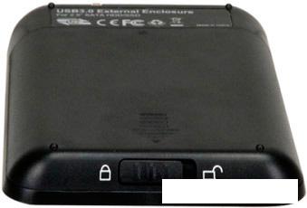 Бокс для накопителей 2.5" AgeStar 3UB2A8-6G Black