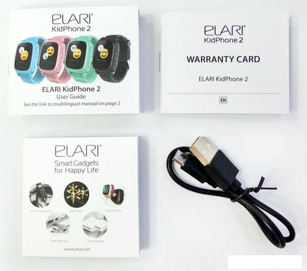 Детские умные часы Elari KidPhone 2 (зеленый)