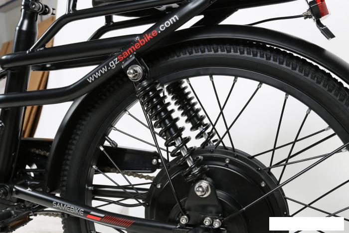 Электровелосипед SameBike Е-Alfa New SB-E-ALFA500-48/13 (черный)