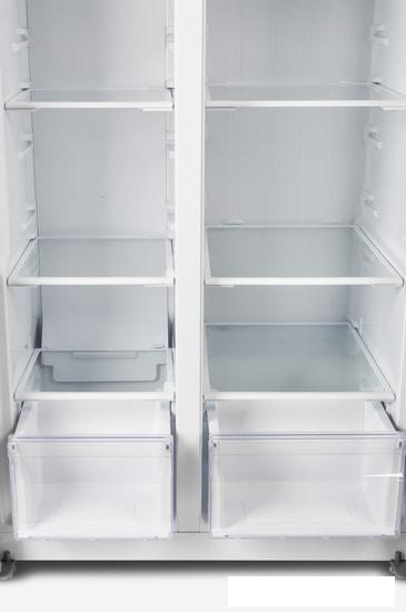 Холодильник side by side Hyundai CS4502F (нержавеющая сталь)