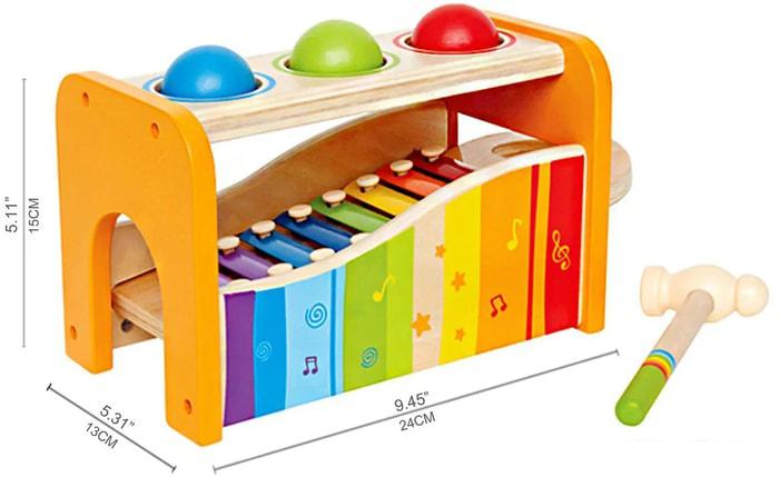 Ксилофон Hape Скамейка E0305-HP