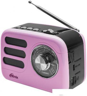 Радиоприемник Ritmix RPR-033 (розовый)