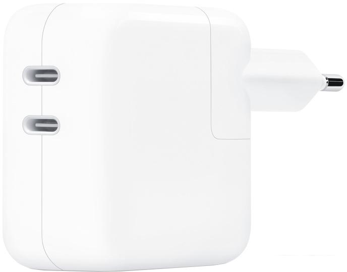 Сетевое зарядное Apple 35W Dual USB-C Port EU Power Adapter