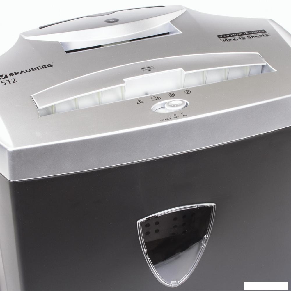 Шредер BRAUBERG S12 531774